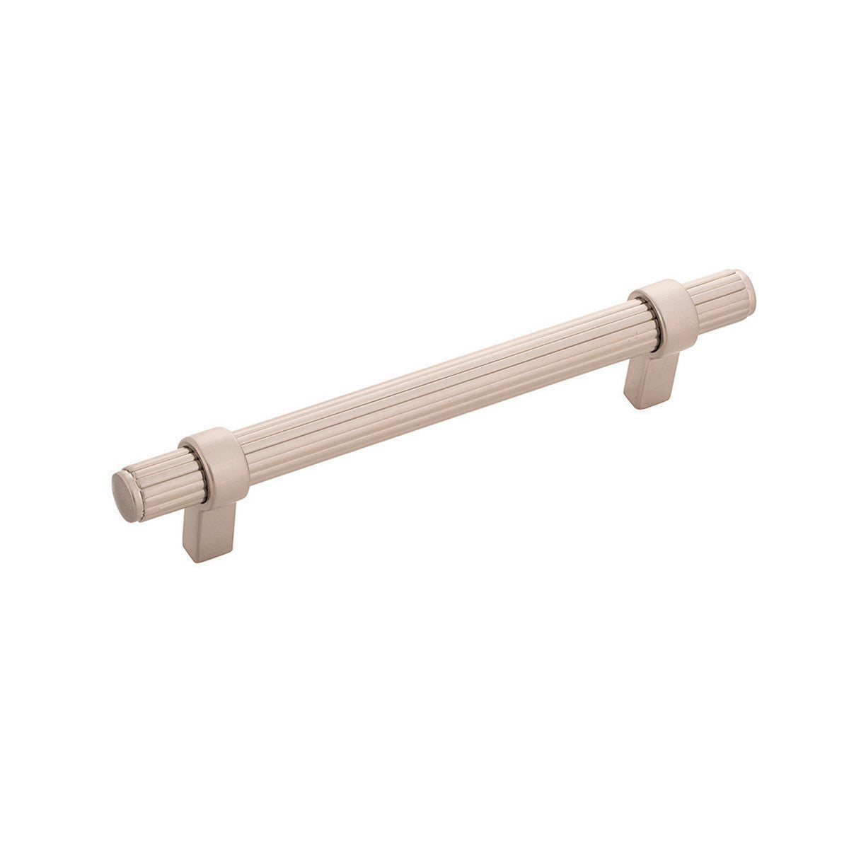 Belwith B076890-SN: 128mm cc Sinclaire Cabinet Pull - Satin Nickel