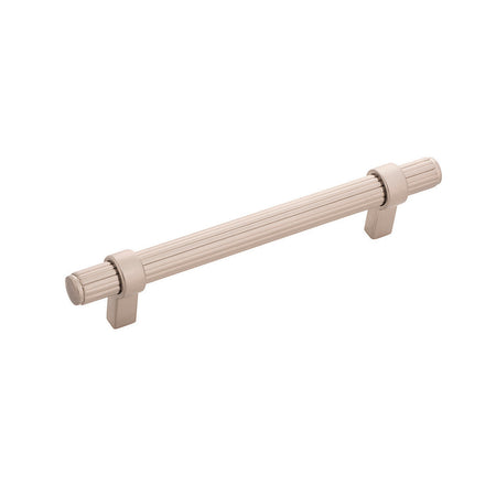Belwith B076890-SN: 128mm cc Sinclaire Cabinet Pull - Satin Nickel