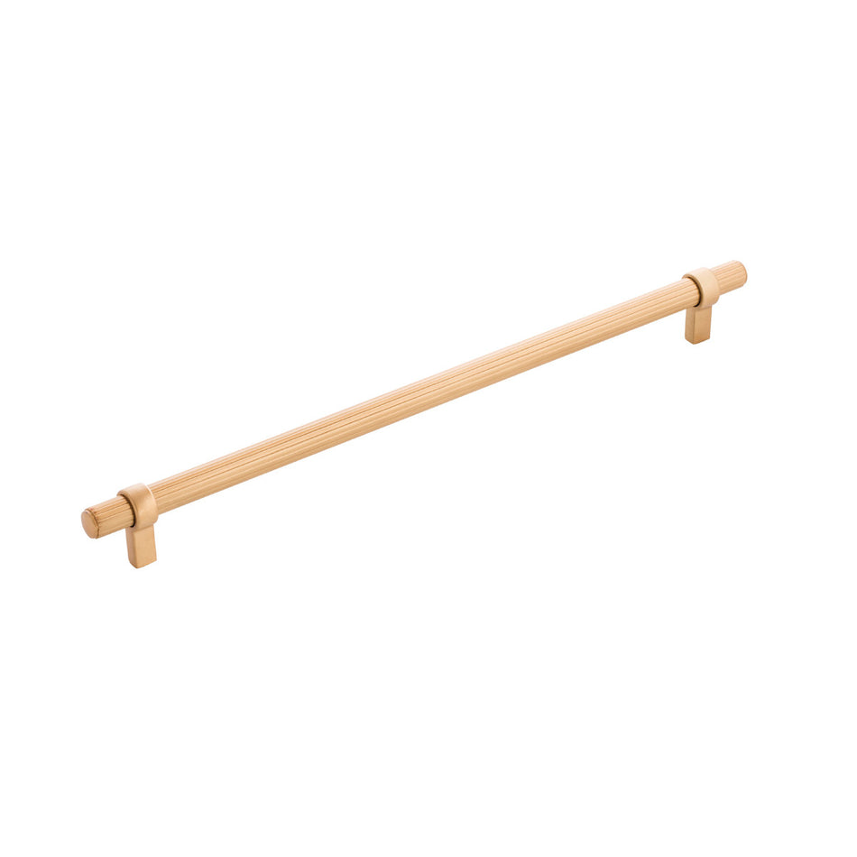Belwith B076894-BGB: 12" cc Sinclaire Cabinet Pull - Brushed Golden Brass