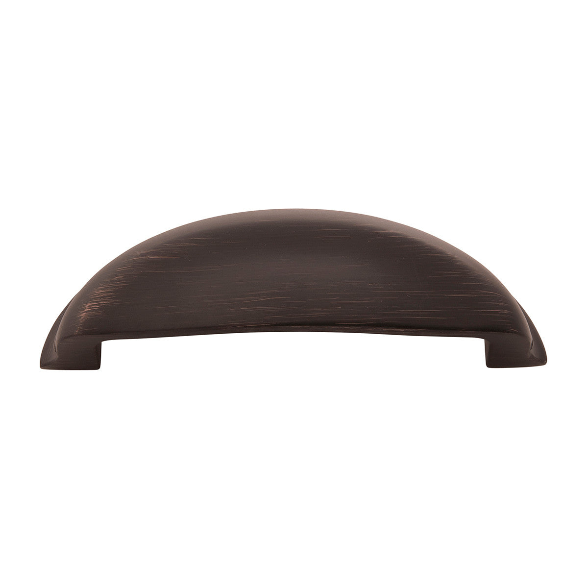 Belwith B077090-VB: 96mm cc Fuller Cup Cabinet Pull - Vintage Bronze