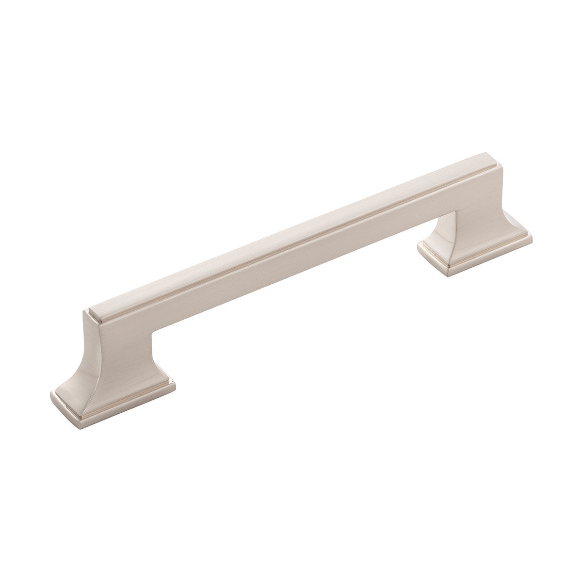 Belwith B077463-SN: 160mm cc Brownstone Cabinet Pull - Satin Nickel