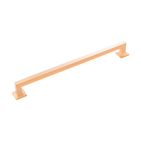 Hickory P3027-BGB: 12" cc Studio Cabinet Pull - Brushed Golden Brass