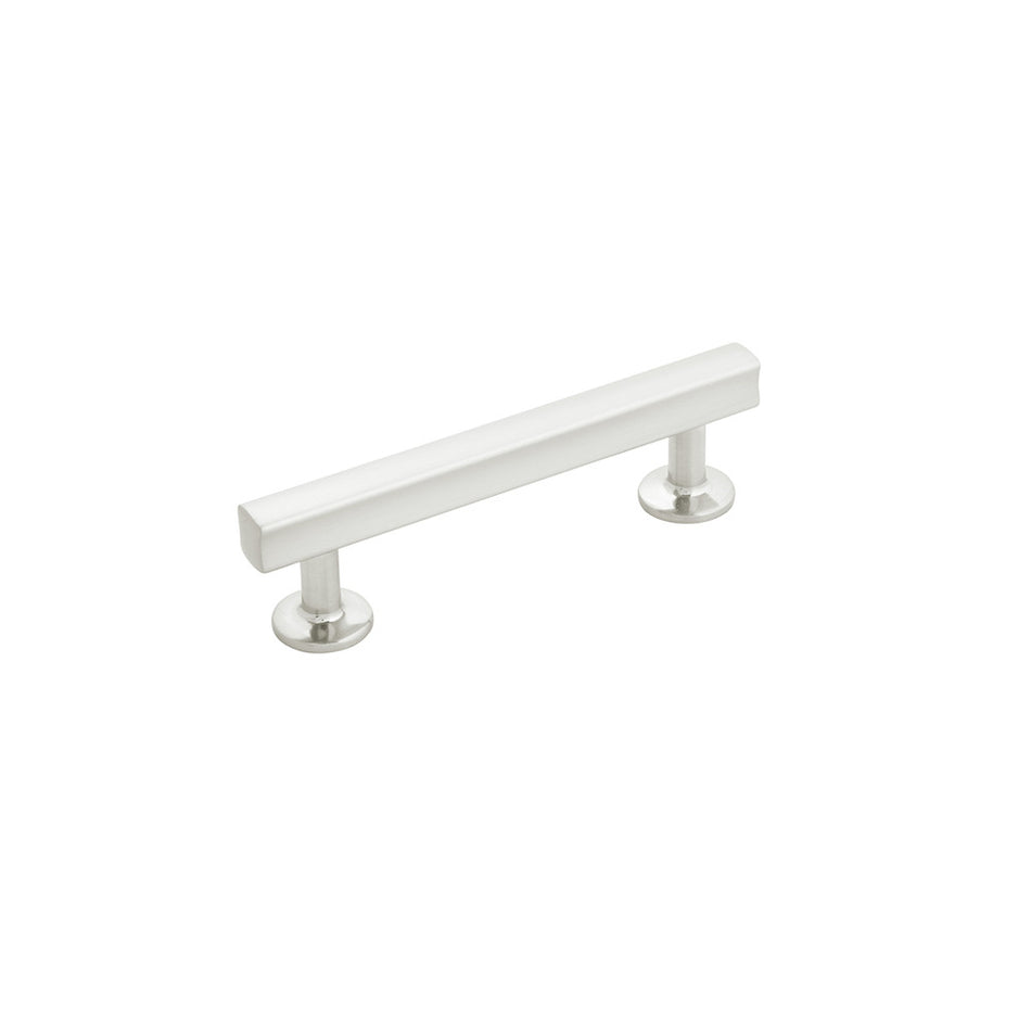 Hickory H077881SN: 96mm cc Woodward Cabinet Pull - Satin Nickel