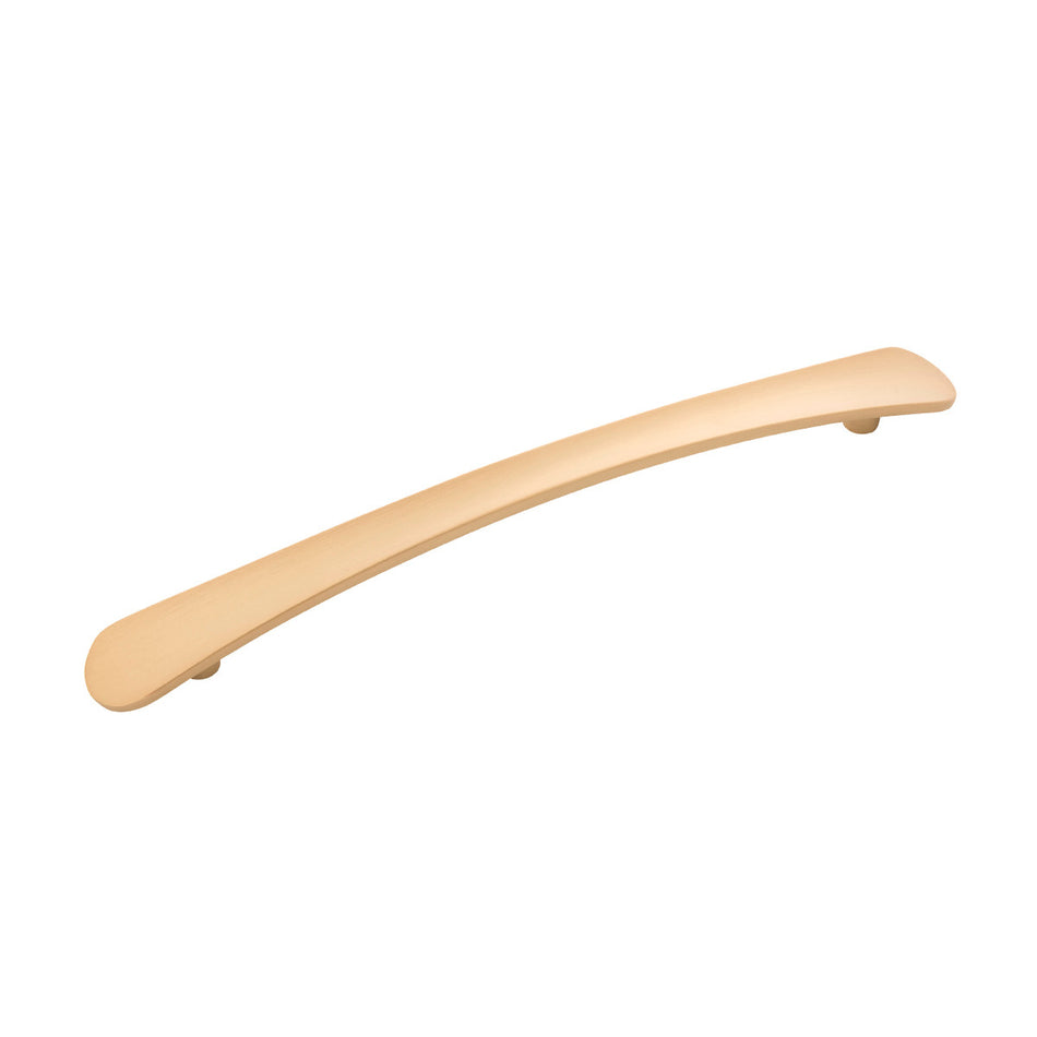 Belwith B076862-BGB: 192mm cc Vale Cabinet Pull - Brushed Golden Brass