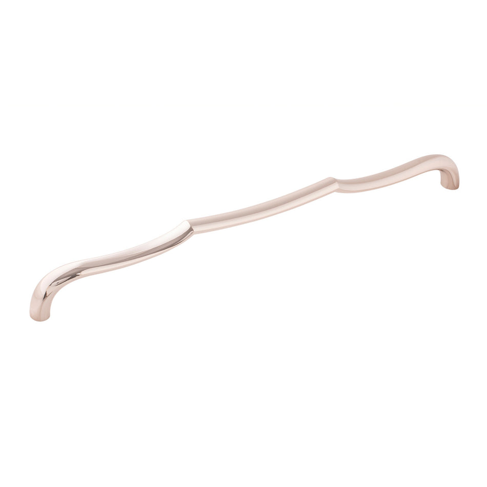Belwith B077290-14: 18" cc Trellis Appliance Pull - Polished Nickel