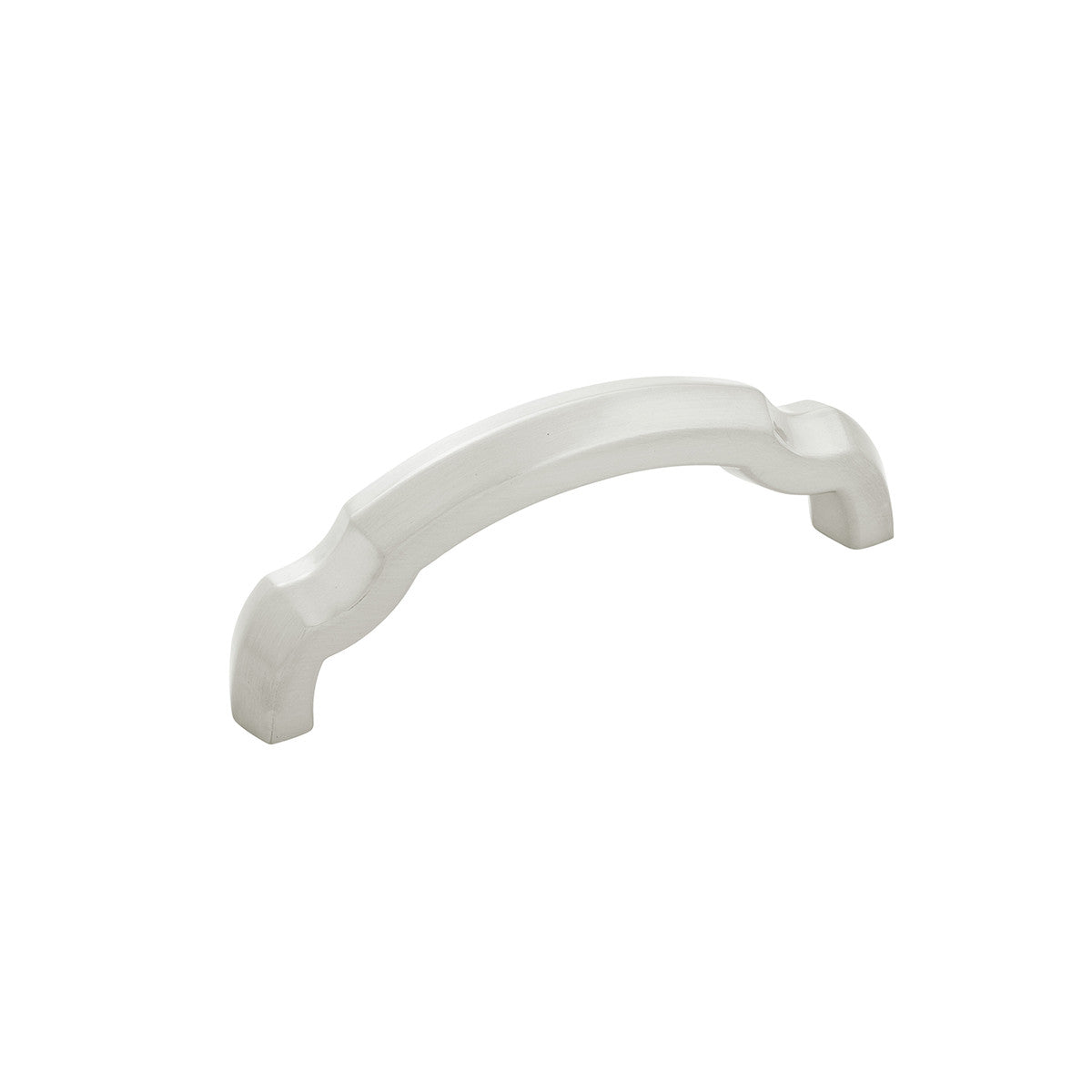 Hickory H077862SN: 3" cc Veranda Arch Cabinet Pull - Satin Nickel