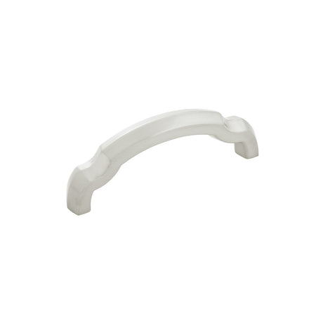 Hickory H077862SN: 3" cc Veranda Arch Cabinet Pull - Satin Nickel