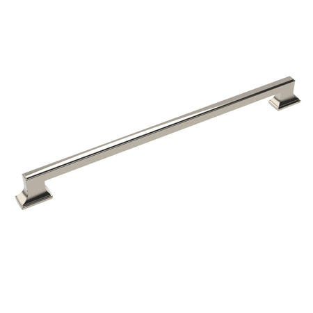 Belwith B078831-14: 18" cc Brownstone Appliance Pull - Polished Nickel