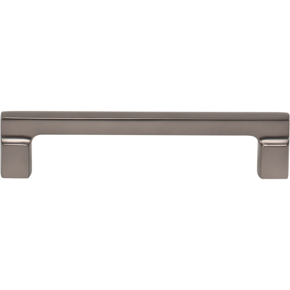 Atlas A523-SL: 128mm cc Reeves Square Bar Cabinet Pull - Slate