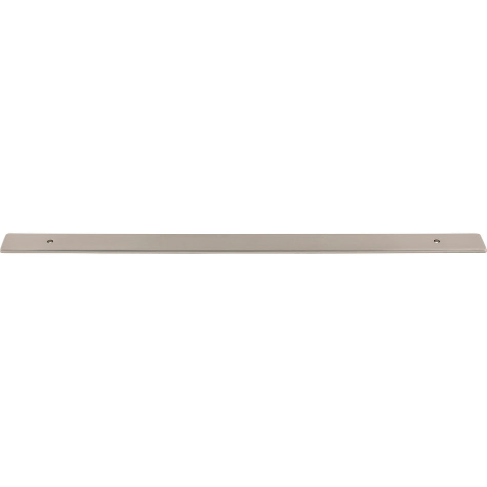 Top Knobs TK3286BSN: 1" Radcliffe  Backplate - Brushed Satin Nickel