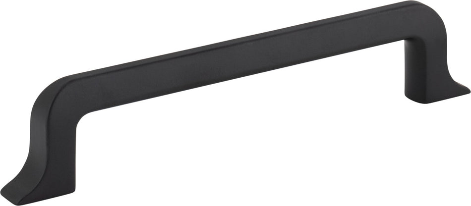 Jeffrey Alexander 839-128MB: 128mm cc Callie Cabinet Pull - Matte Black