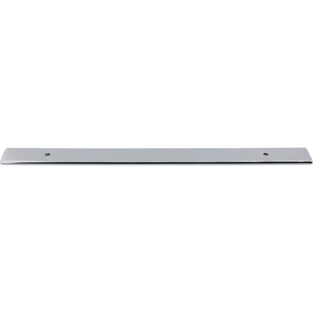 Top Knobs TK3287PC: 17" Radcliffe  Backplate - Polished Chrome