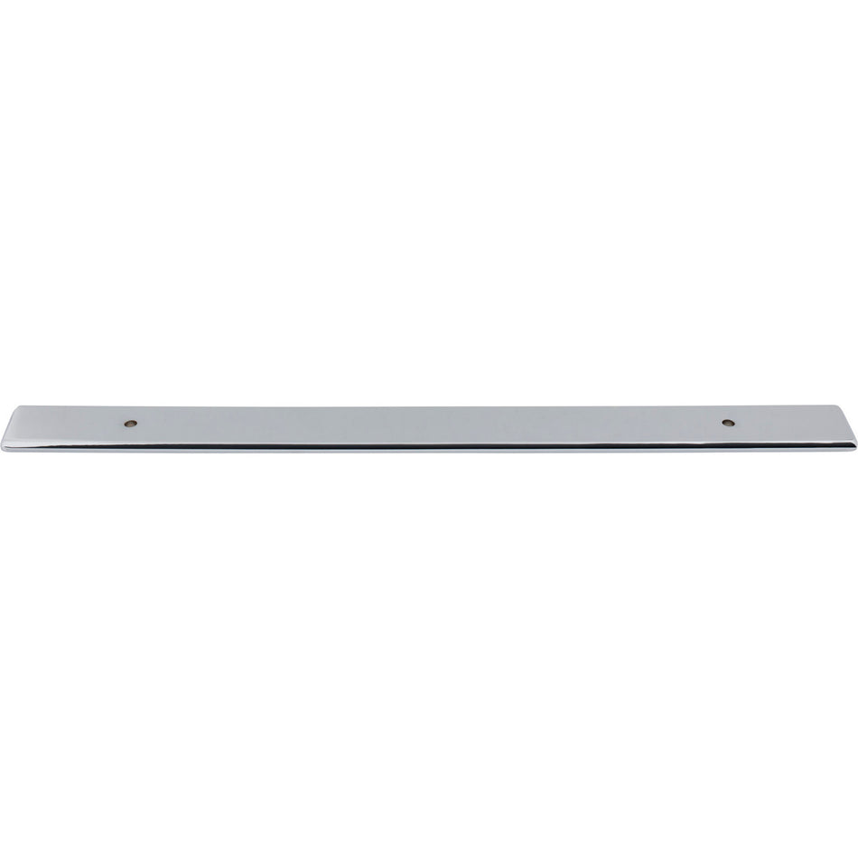 Top Knobs TK3287PC: 17" Radcliffe  Backplate - Polished Chrome