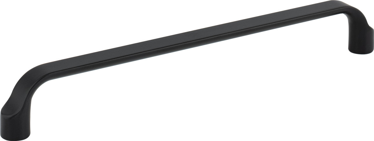 Elements 239-192MB: 192mm cc Brenton Cabinet Pull - Matte Black