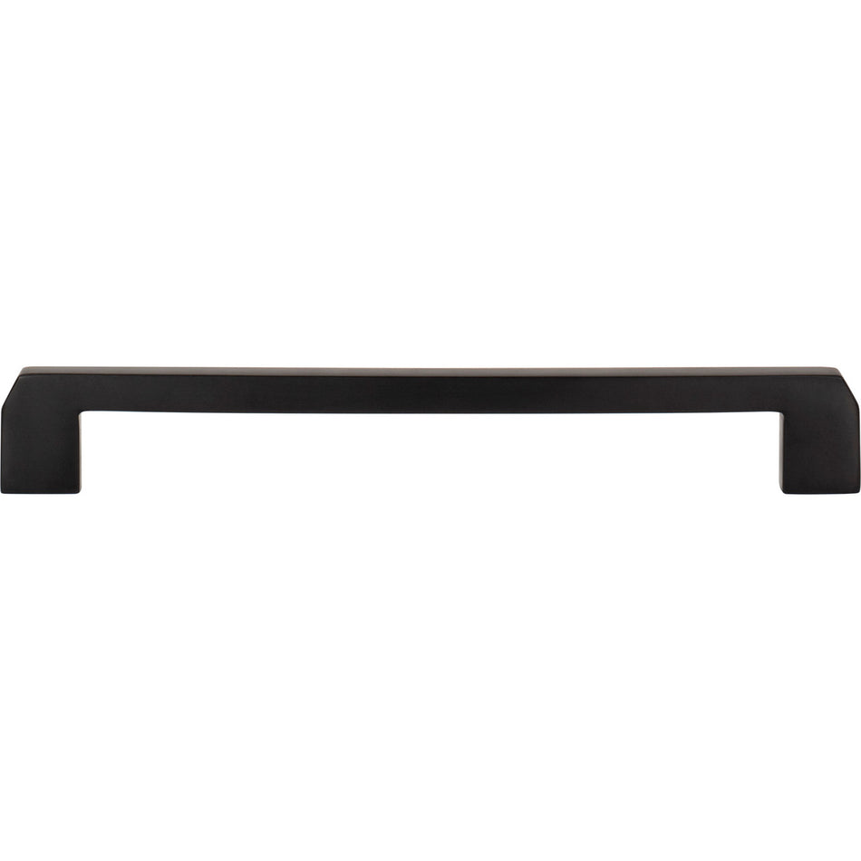 Atlas A963-BL: 7-9/16" cc Indio Cabinet Pull - Matte Black
