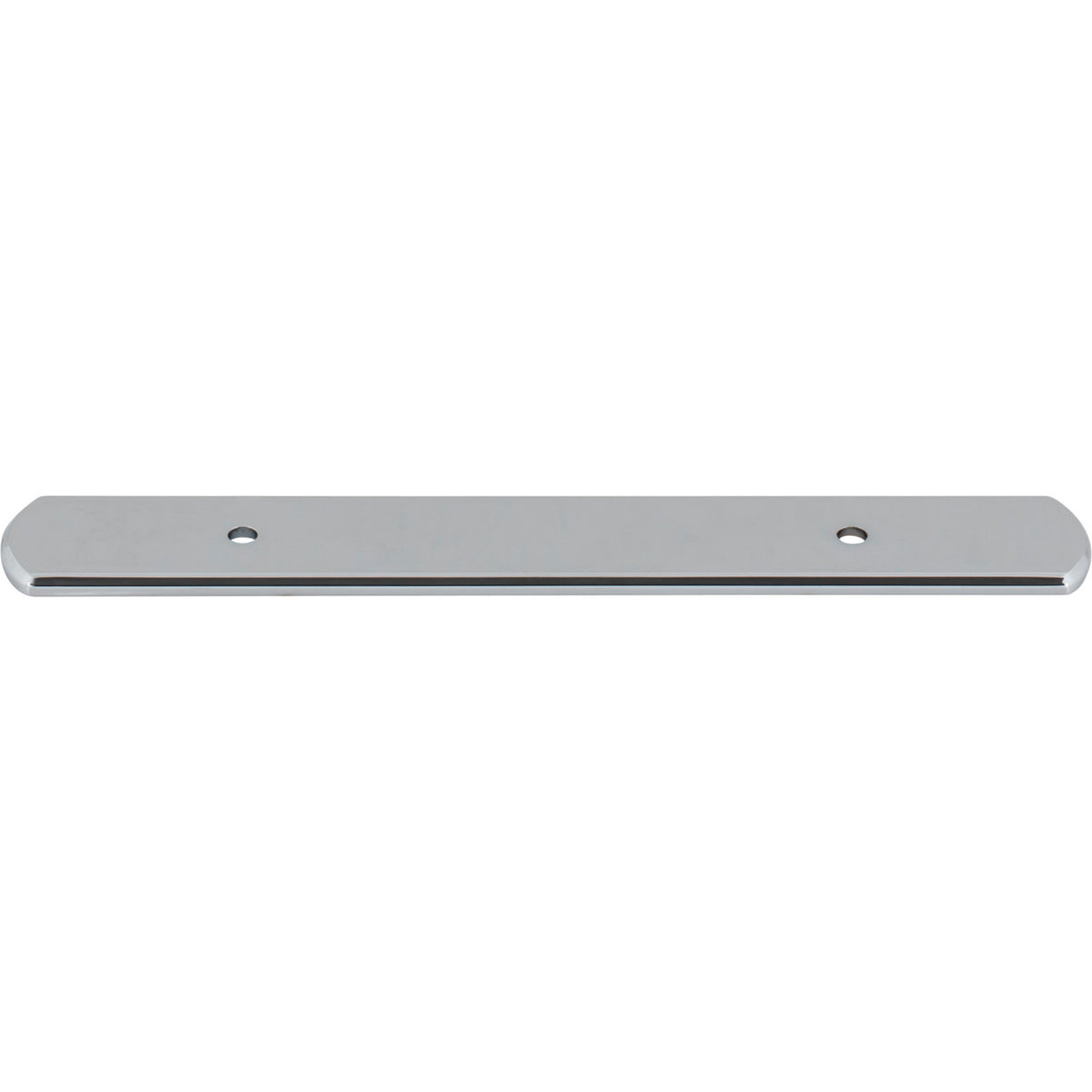 Top Knobs TK3271PC: 6-3/4" Wescott  Backplate - Polished Chrome