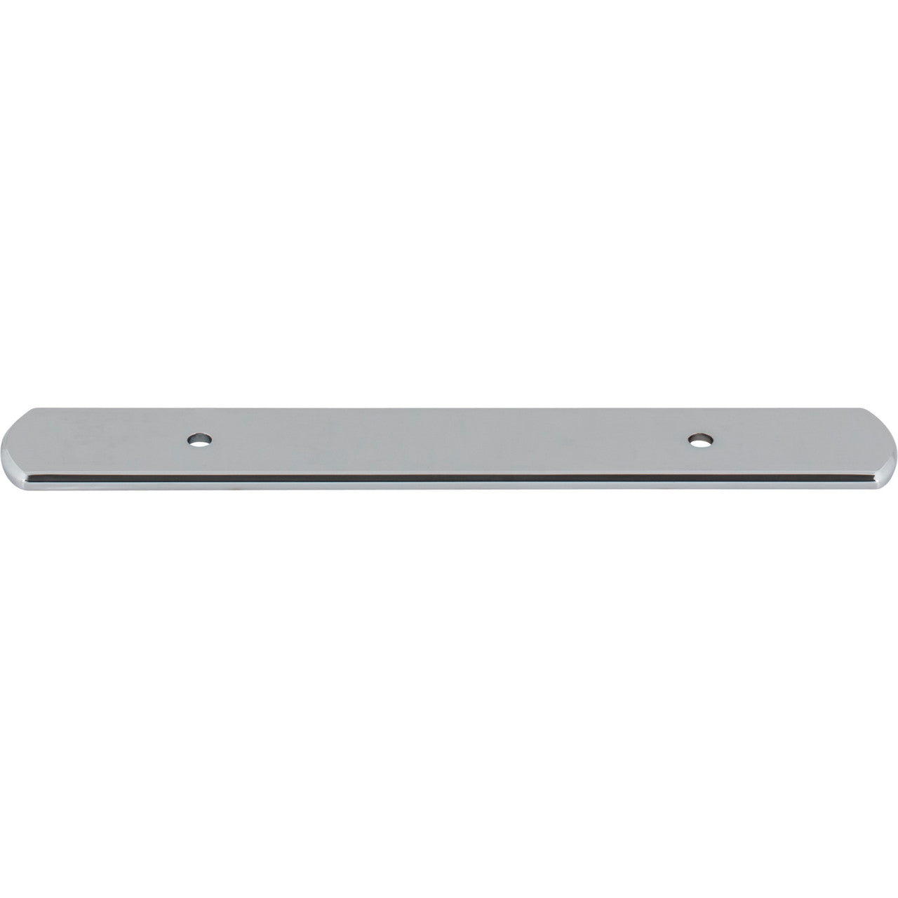 Top Knobs TK3271PC: 6-3/4" Wescott  Backplate - Polished Chrome