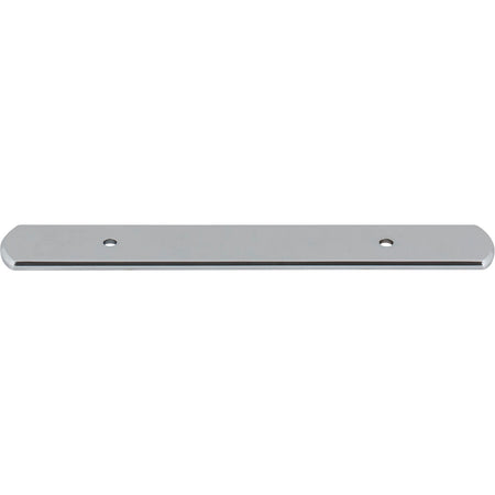 Top Knobs TK3271PC: 6-3/4" Wescott  Backplate - Polished Chrome