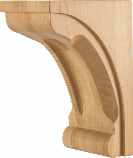 Hardware Resources COR41-2-CH: Scooped Corbel - Cherry