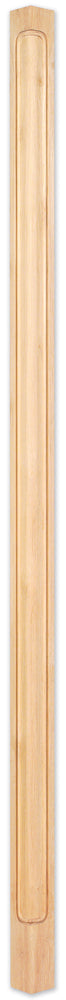 Hardware CP-3-84CH: 2-3/4" x 2-3/4" x 84" Beaded Corner Post Cherr
