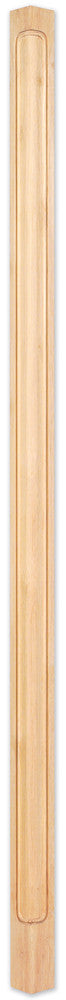 Hardware CP-3-84CH: 2-3/4" x 2-3/4" x 84" Beaded Corner Post Cherr