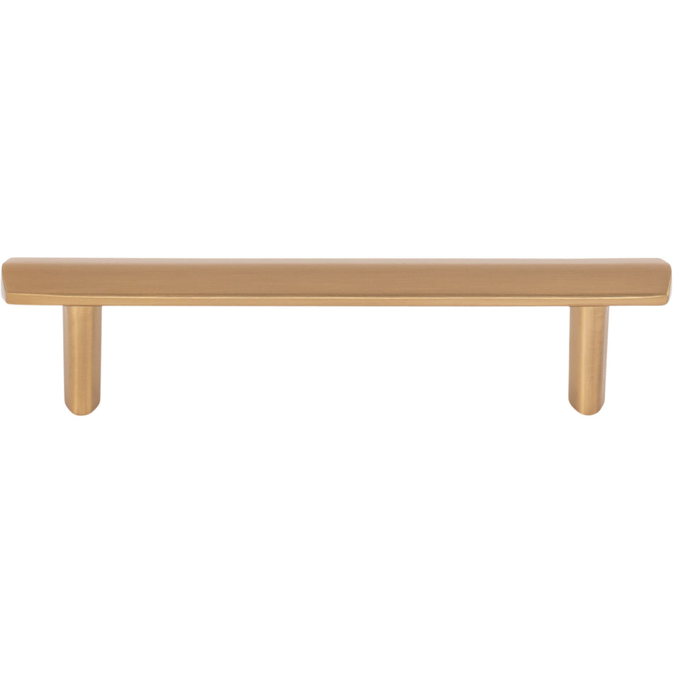 Elements 641-96SBZ: 96mm cc William Bar Cabinet Pull - Satin Bronze