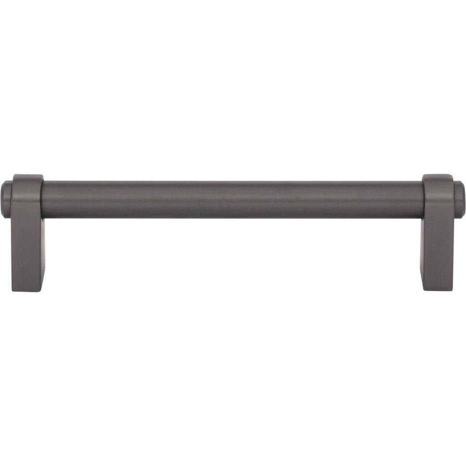 Top Knobs TK3211AG: 5-1/16" cc Lawrence Cabinet Pull - Ash Gray