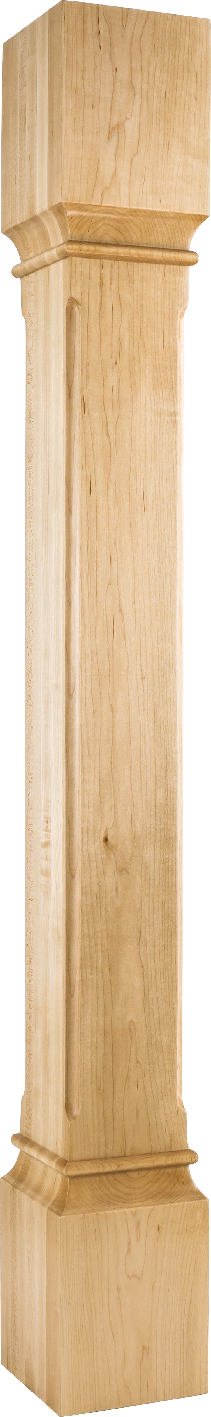 Hardware Resources P38-5-42-ALD: Fluted Edge Post - Alder