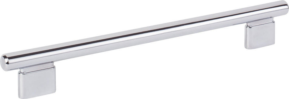 Atlas A515-CH: 192mm cc Holloway Round Bar  Cabinet Pull - Polished Chrome