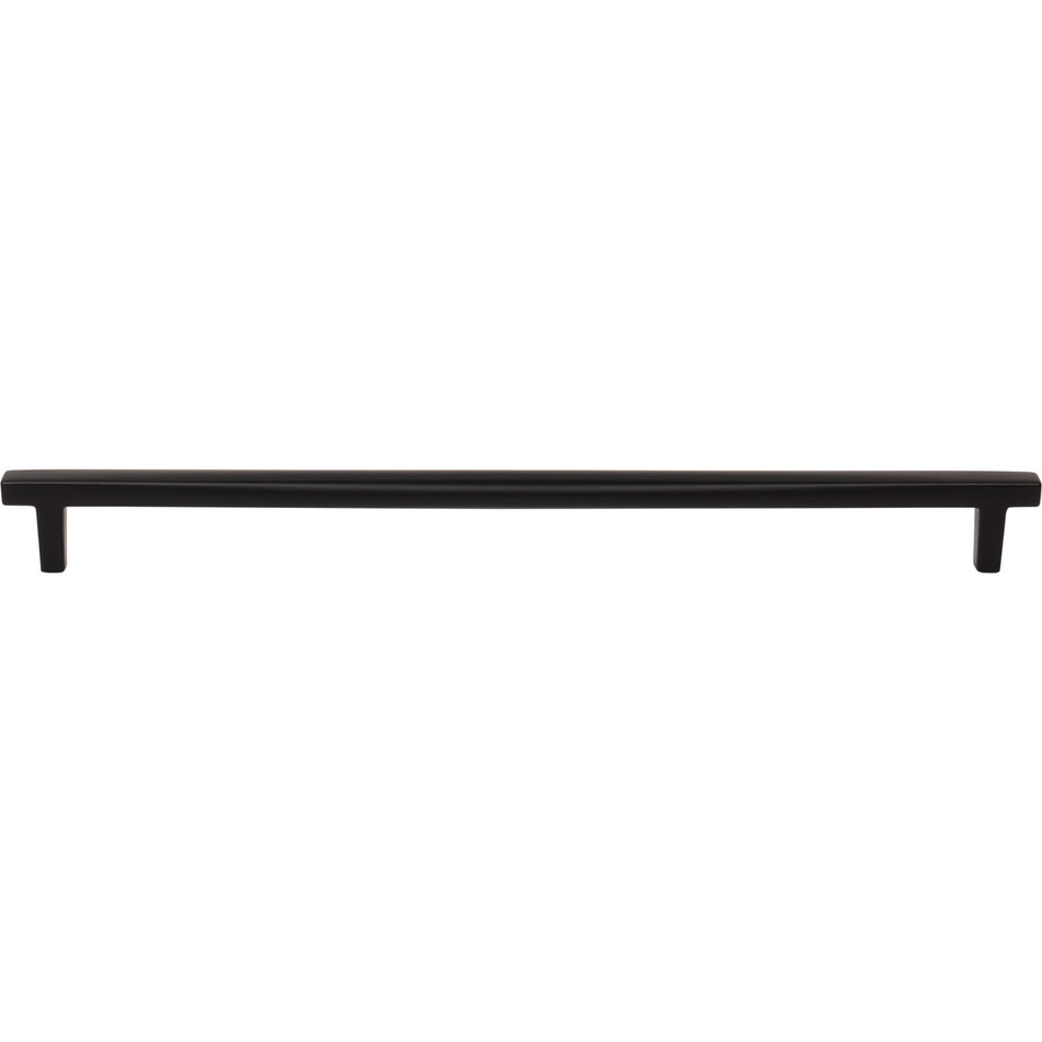 Jeffrey Alexander 905-305MB: 305mm cc Whitlock Bar Cabinet Pull - Matte Black
