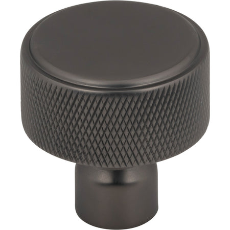 Top Knobs TK3261AG: 1-1/4" Garrison Cabinet Knob - Ash Grey