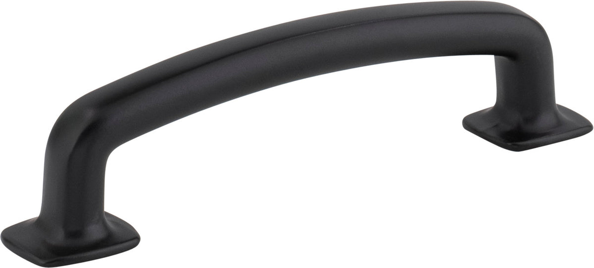 Jeffrey Alexander MO6373MB: 96mm cc Belcastel 1 Cabinet Pull - Matte Black