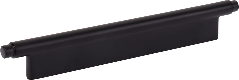 Atlas A534-BL: 160mm cc Kayden Round Bar Cabinet Pull - Matte Black