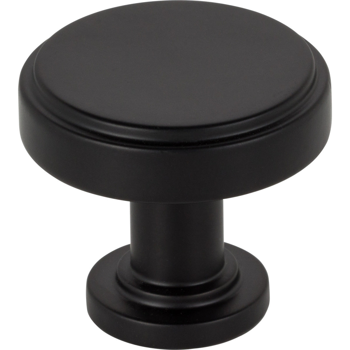 Jeffrey Alexander 171MB: 1-1/4" Richard Cabinet Knob - Matte Black