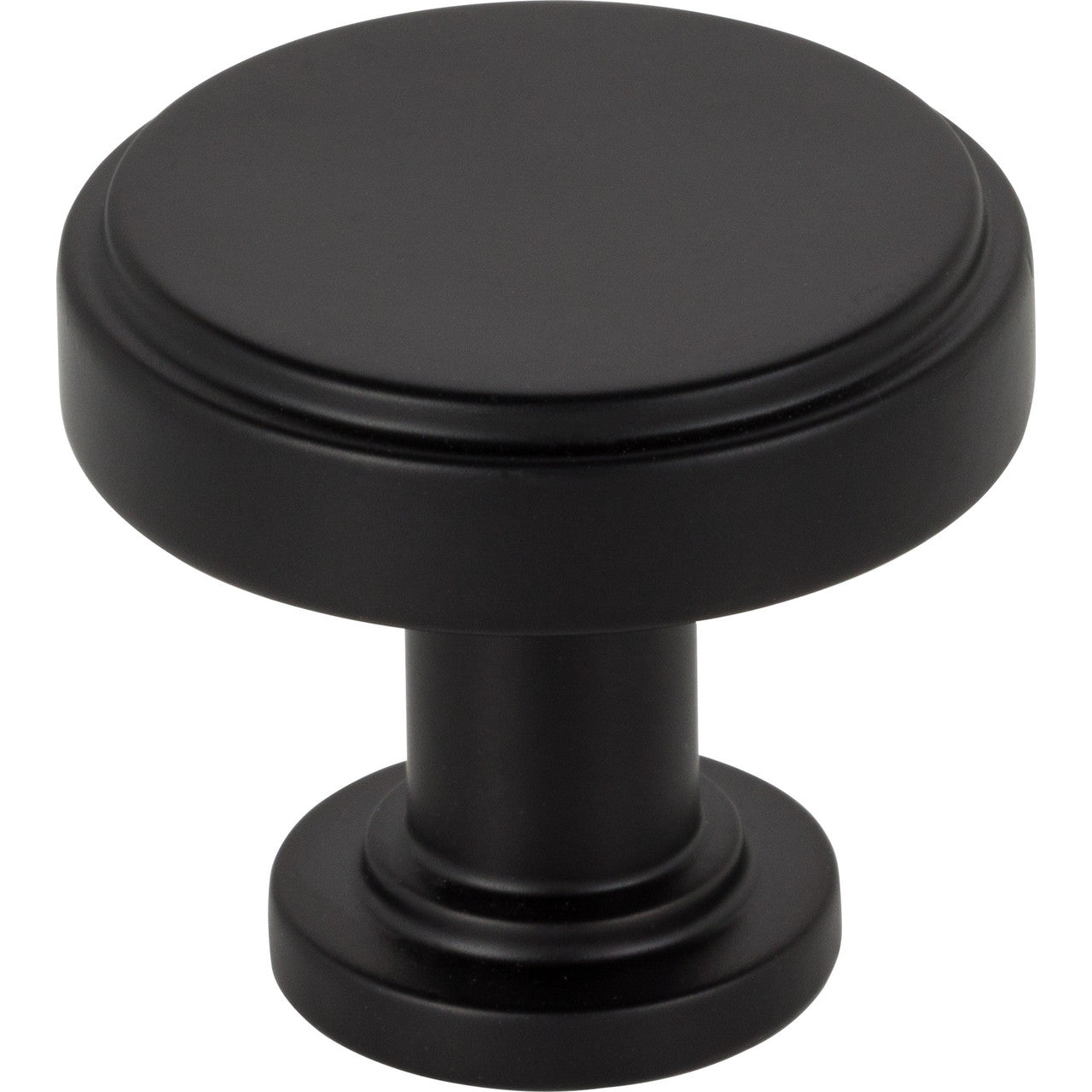 Jeffrey Alexander 171MB: 1-1/4" Richard Cabinet Knob - Matte Black