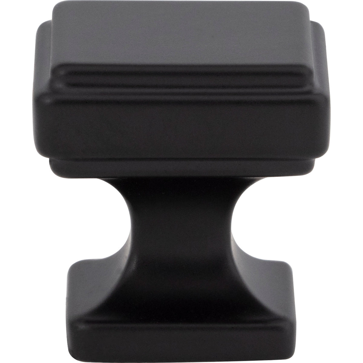 Atlas A200-BL: 1-1/8" Kate Cabinet Knob - Matte Black
