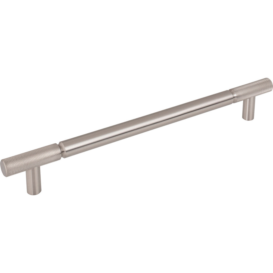 Top Knobs TK3246BSN: 12" cc Prestwick Bar Cabinet Pull - Brushed Satin Nickel