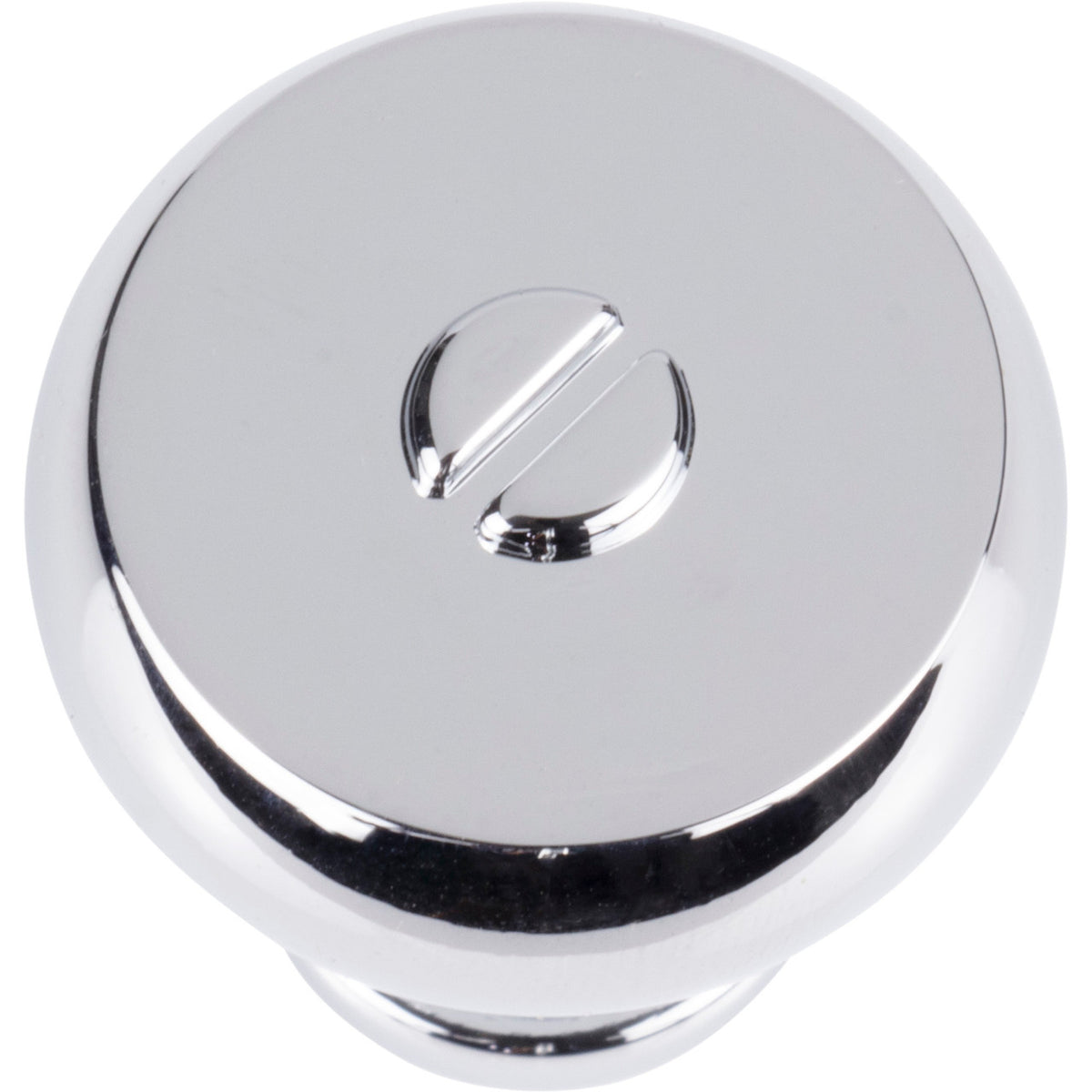 Atlas A980-CH: 1-3/16" Everitt Cabinet Knob - Polished Chrome