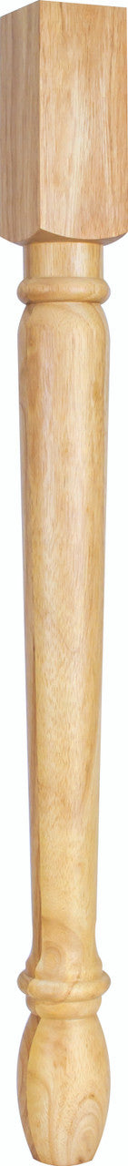 Hardware Resources P26-1WB: 3" x 3" x 35-1/2" Traditional Post - White Birch