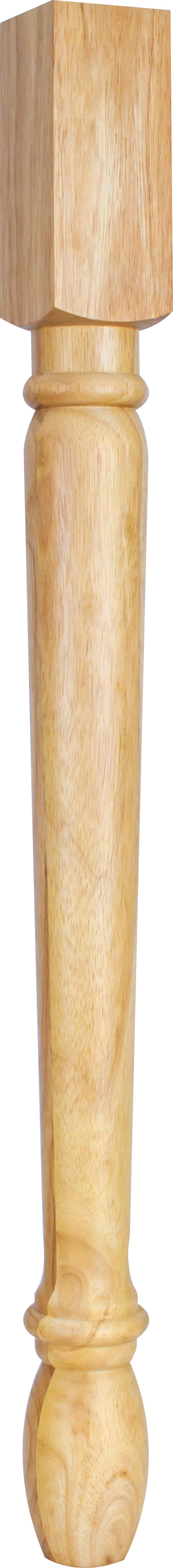 Hardware Resources P26-1WB: 3" x 3" x 35-1/2" Traditional Post - White Birch
