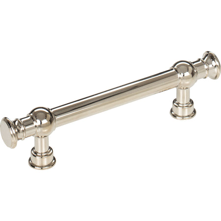 Top Knobs TK3121PN: 3-3/4" cc Regent's Park Ormonde Cabinet Pull - Polished Nickel
