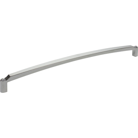 Top Knobs TK3178PC: 18" cc Haddonfield D-Handle Cabinet Pull - Polished Chrome
