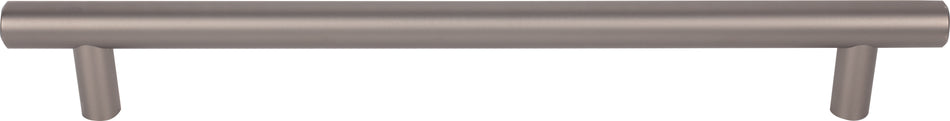 Top Knobs M2463: 18" cc Hopewell Round Bar Appliance Pull - Ash Gray