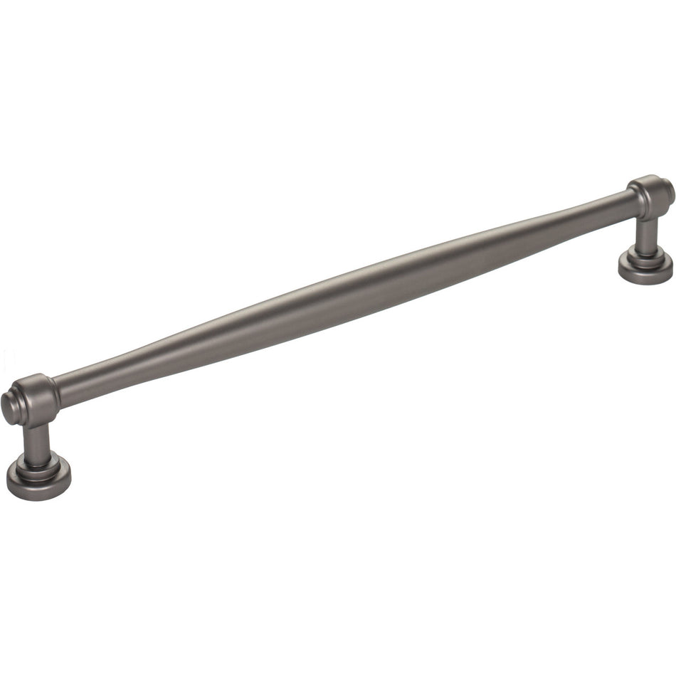 Top Knobs TK3075AG: 8-13/16" cc Regent's Park Ulster Cabinet Pull - Ash Gray
