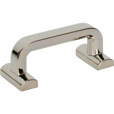 Top Knobs TK3161PN: 2-1/2" cc Harrison D-Handle Cabinet Pull - Polished Nickel