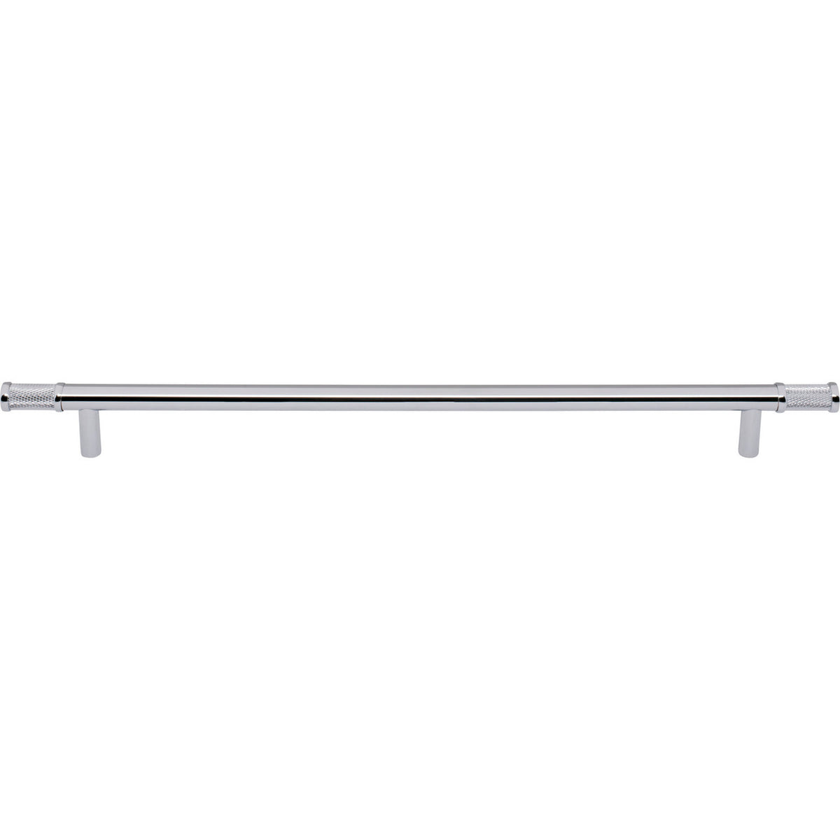 Top Knobs TK3237PC: 12" cc Burnham Bar Cabinet Pull - Polished Chrome