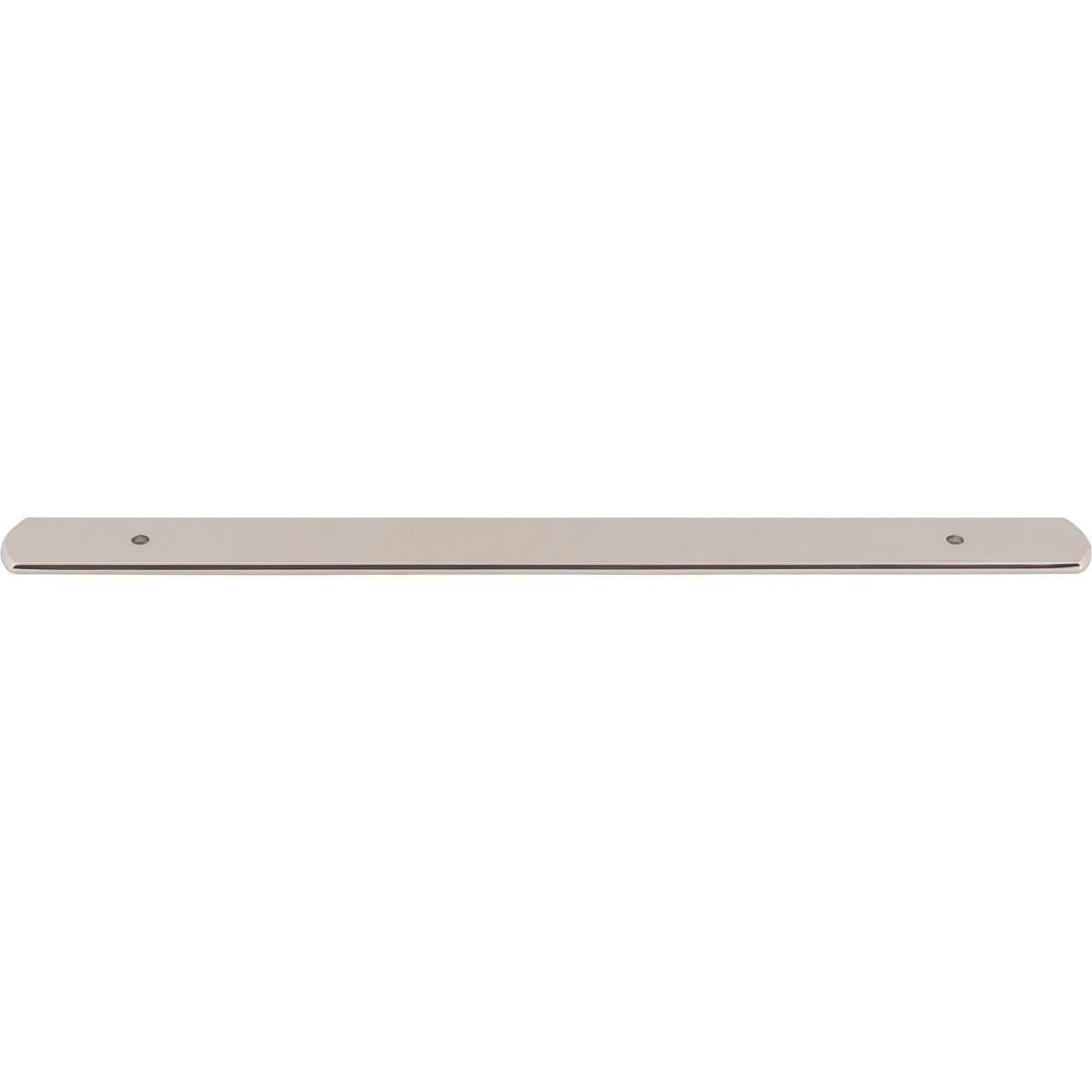Top Knobs TK3275PN: 11-13/16" Wescott  Backplate - Polished Nickel