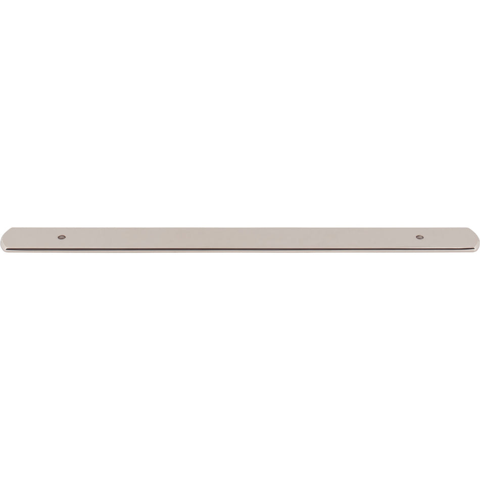 Top Knobs TK3275PN: 11-13/16" Wescott  Backplate - Polished Nickel