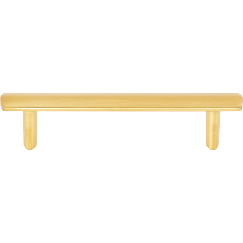 Elements 641-96BG: 96mm cc William Bar Cabinet Pull - Brushed Gold