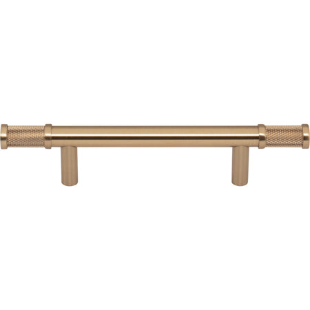 Top Knobs TK3232HB: 3-3/4" cc Burnham Bar Cabinet Pull - Honey Bronze